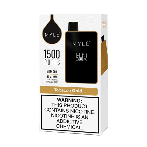 MYLÉ Mini Box 1500 Puffs Disposable Vape Device - 1PC - Image 2