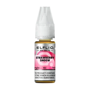 Strawberry Snoow Elfliq Nic Salt by Elfbar - 10ml