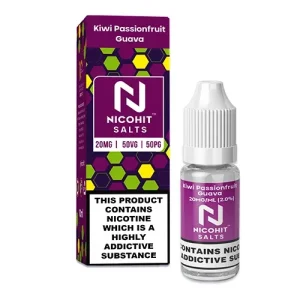 Nicohit Salts - Kiwi Passionfruit Guava