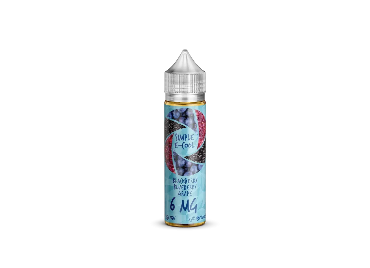 Simple E-Cool - Blackberry Blueberry Grape Menthol