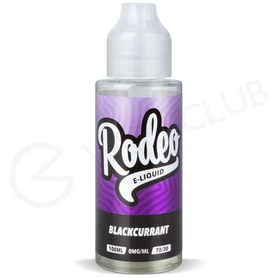 Blackcurrant Shortfill E-Liquid by Rodeo 100ml