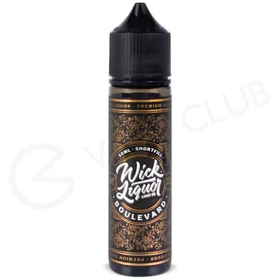 Boulevard Big Block Shortfill E-liquid by Wick Liquor 50ml