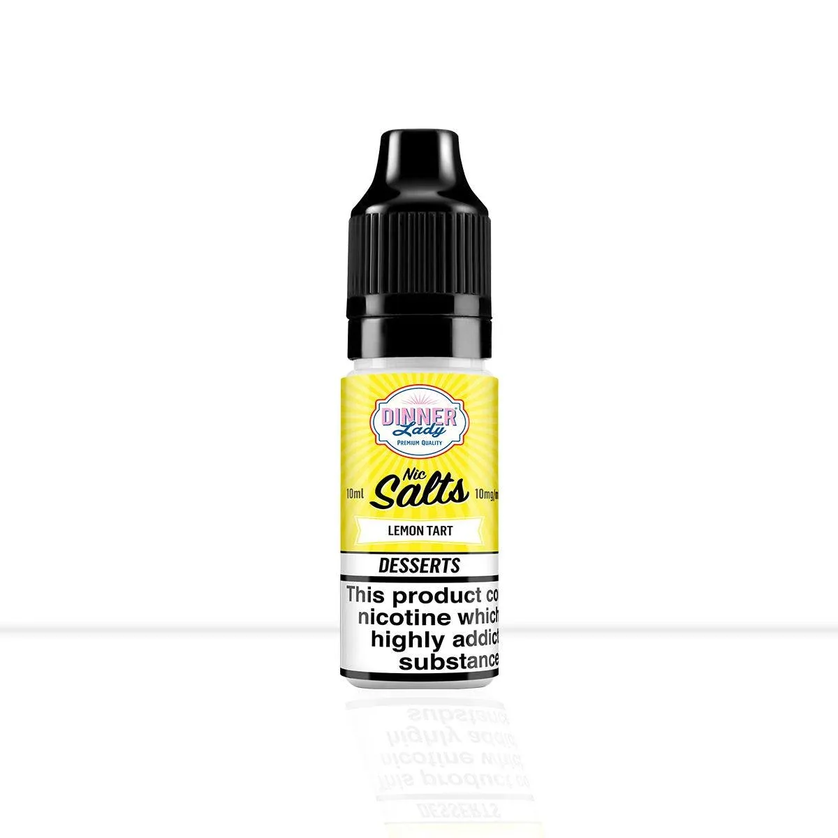 Lemon Tart Nic Salt E-Liquid Dinner Lady