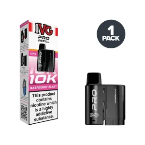 Raspberry Blast IVG Pro 12 Refill Pack