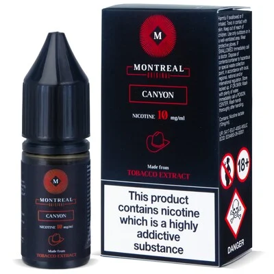 Canyon Nic Salt E-Liquid by Montreal