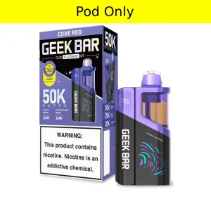 Code Red Geek Bar Clio Platinum 50K Pod