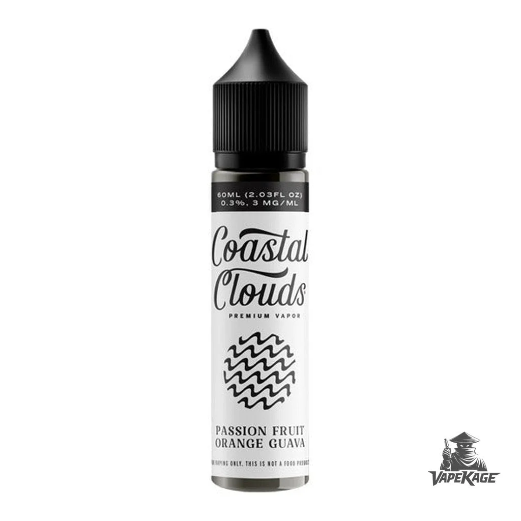 Passion Fruit Orange Guava — Coastal Clouds 60mL Freebase