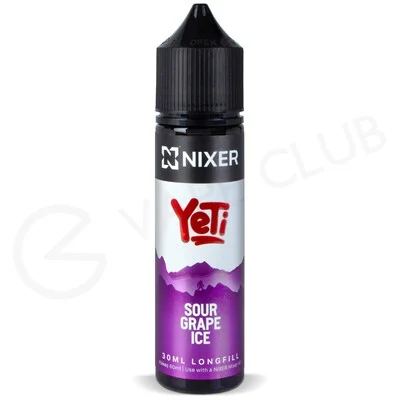 Sour Grape Ice Longfill Concentrate by Nixer x Yeti