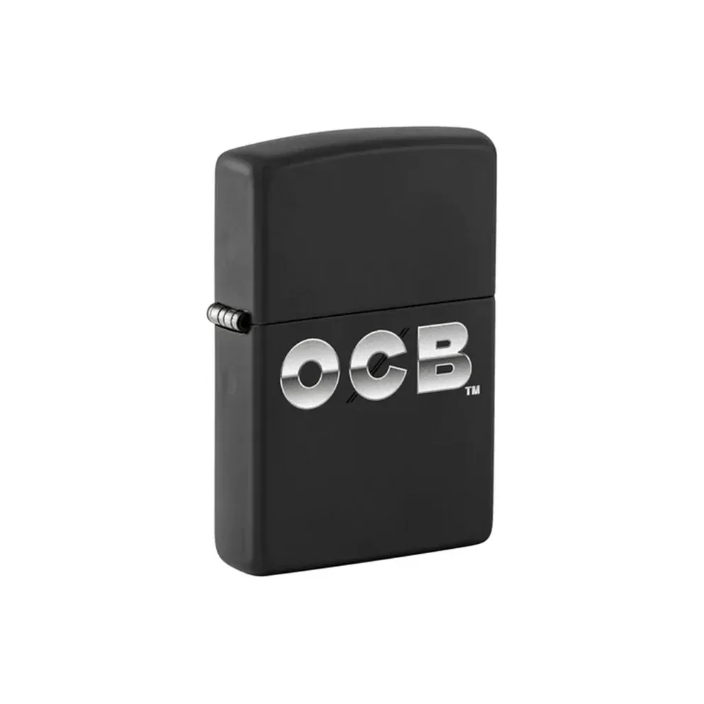 Zippo Lighter - OCB Regular Black Matte Metallic