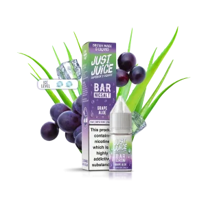 Just Juice Bar Grape Aloe 10ml Nic Salt – Juicy, Refreshing, Smooth