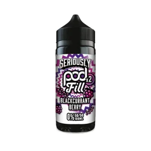Blackcurrant Berry 100ml Shortfill by Seriously Pod Fill x2