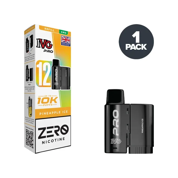 Pineapple Ice IVG Pro 12 Refill Pack