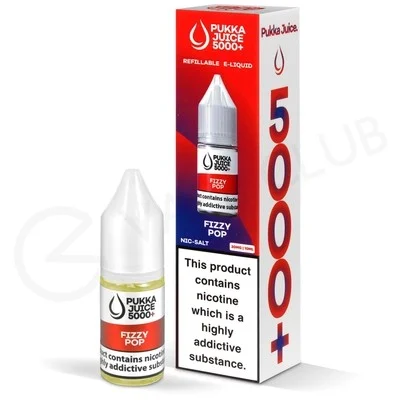 Fizzy Pop Nic Salt E-Liquid by Pukka Juice 5000+