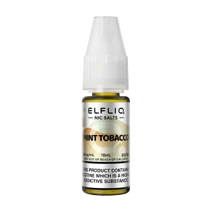 Mint Tobacco Elfliq Nic Salt by Elfbar - 10ml