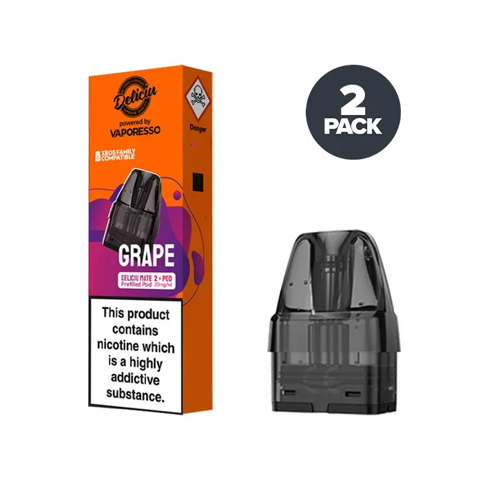 Grape Vaporesso Deliciu Mate Pre-filled Pods