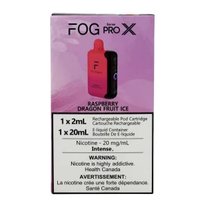 Fog Pro X Rasberry Dragon Fruit Ice 50k