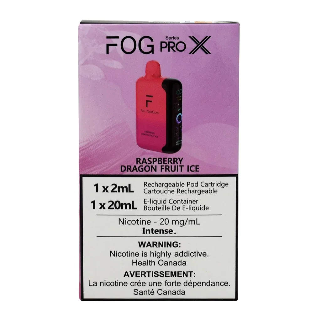 Fog Pro X Rasberry Dragon Fruit Ice 50k