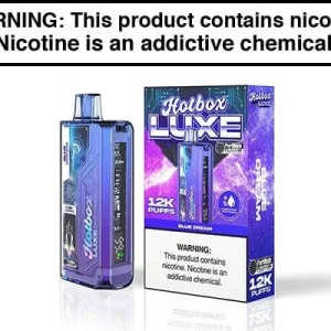 PUFF HOTBOX LUXE 20ML 12000 PUFF DISPOSABLE VAPE