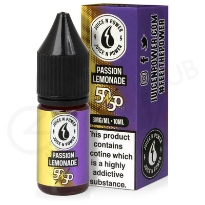 Passion Lemonade E-Liquid by Juice N Power 50/50