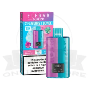 Sour Edition Elf Bar Dual 10K Puffs Disposable Pod Kit