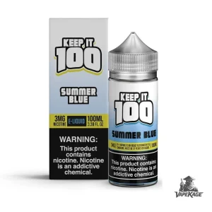 Summer Blue — Keep It 100 100mL Freebase