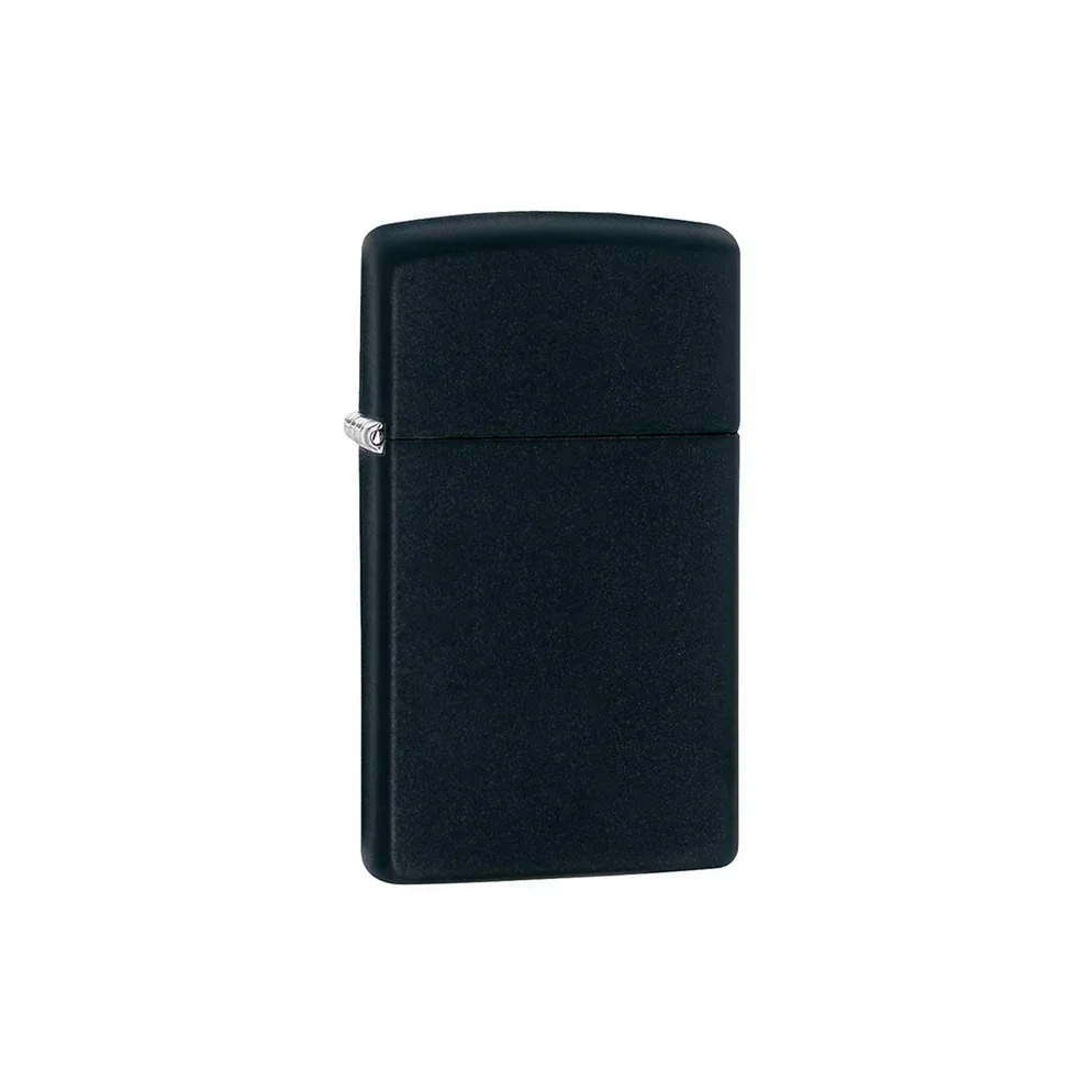 Zippo Lighter - Slim Black Matte - Image 2