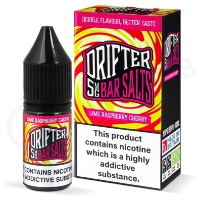 Lime Raspberry Cherry Nic Salt E-Liquid by Drifter Bar Salts