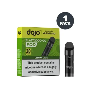 Lemon Lime Vaporesso Dojo Blast 2000 Go Pre-filled Pods