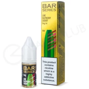 Lime Raspberry Cherry Nic Salt E-Liquid by Bar Series Gold Edition
