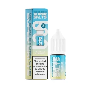 Blue Razz Lemonade Nic Salt E-Liquid by Super Salts - Add On