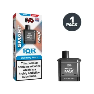 Blueberry Peach IVG Smart Max Refill Pack