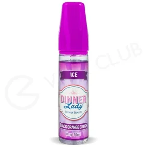 Black Orange Crush Shortfill E-Liquid by Dinner Lady Summer Holidays 50ml