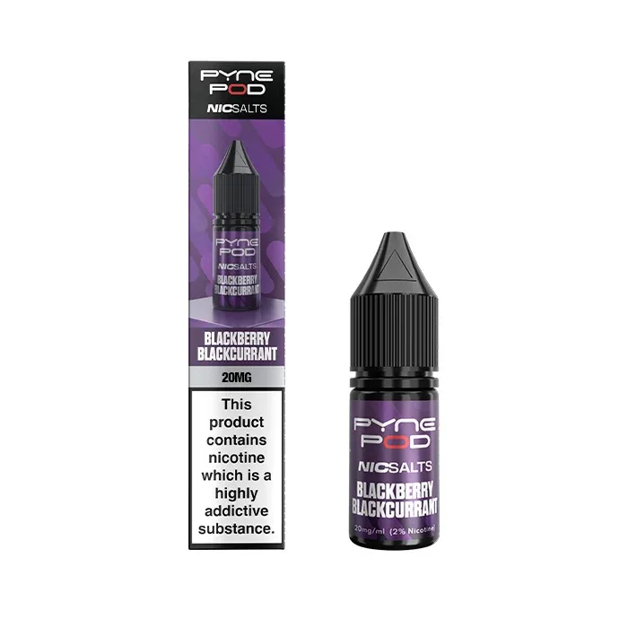 Blackberry Blackcurrant Nic Salt E-Liquid by Pyne Pod