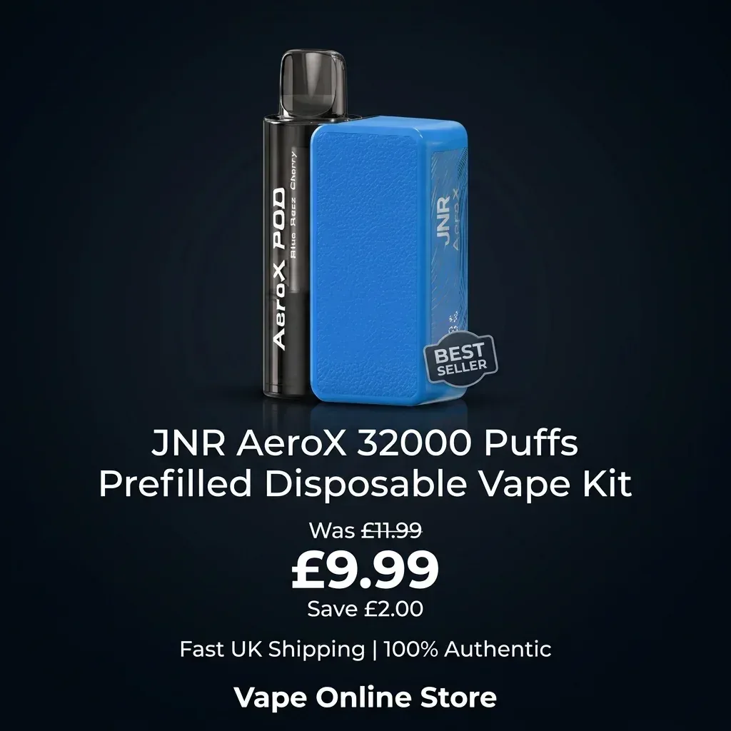 JNR AeroX 32k Puffs Prefilled Vape Kit | Just £9.99 - Image 2