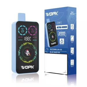 VOPK ULTRA 40000 Puffs Double Tastes Smart Screen Bulk Buy Rechargeable Disposable Vapes Wholesale