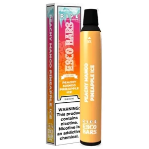 Esco Bars Ripe Mesh 2500 Puffs Disposable - Peachy Mango Pineapple Ice