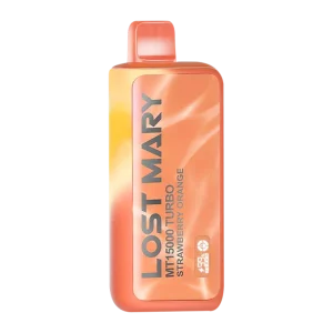 Strawberry Orange Lost Mary MT15000 Turbo Thermal Vape