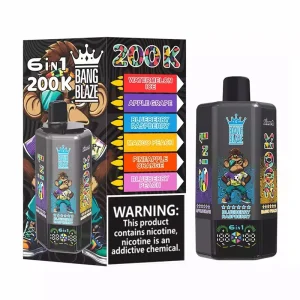 Bang Blaze 200K 6-in-1 Disposable Vape 2%
