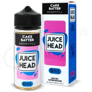 Cake Batter Shortfill E-Liquid by Juice Head 100ml