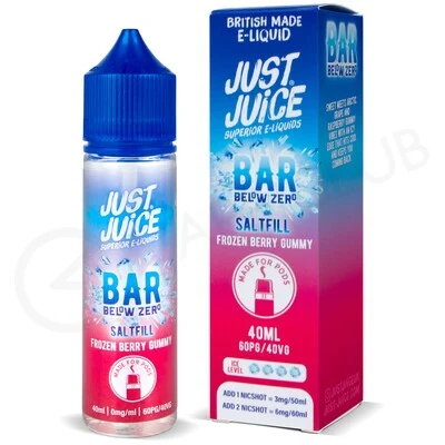 Frozen Berry Gummy Saltfill E-Liquid by Just Juice Bar 40ml