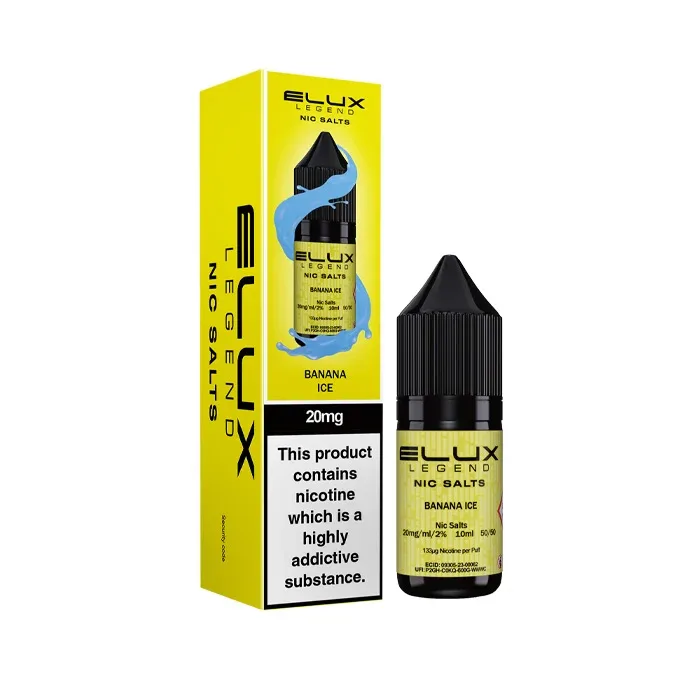 Banana Ice 10ml Nic Salt by Elux Legend