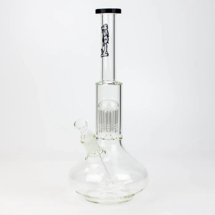 Kush 13" 8 Tree-Arm Round Base Glass Bong - Image 2