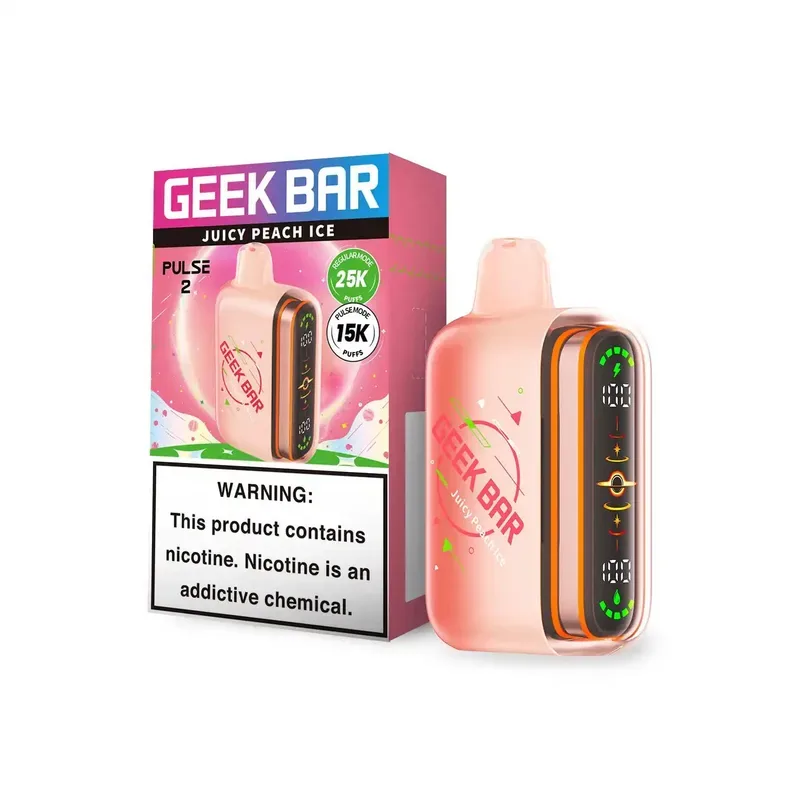 Geek Bar Pulse 2 Juicy Peach - Geek Bar Pulse 2 Juicy Peach