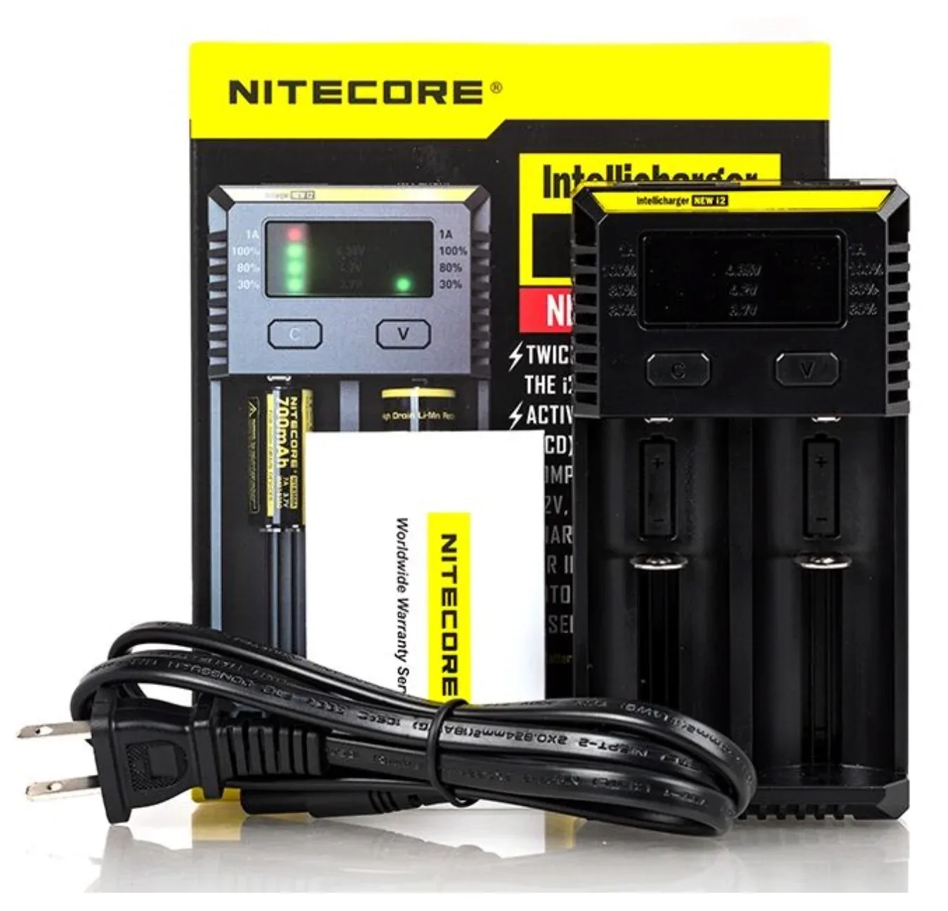 Nitecore I2 Charger for E Cigarettes (New 2017 Version) Intelligent Charger