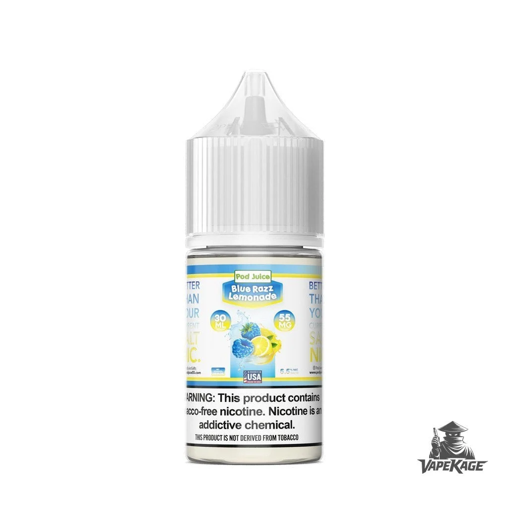 Blue Razz Lemonade — Pod Juice 30mL Nic Salt