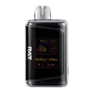 Black & Blue Lime Ice RAZ LTX DC25000 Vape