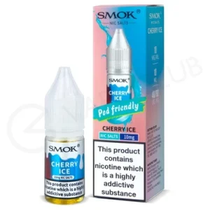 Cherry Ice Nic Salt E-Liquid by Smok Pod Friendly
