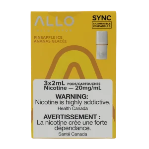 Allo Sync Pod Pineapple Ice 20mg 3/Pk