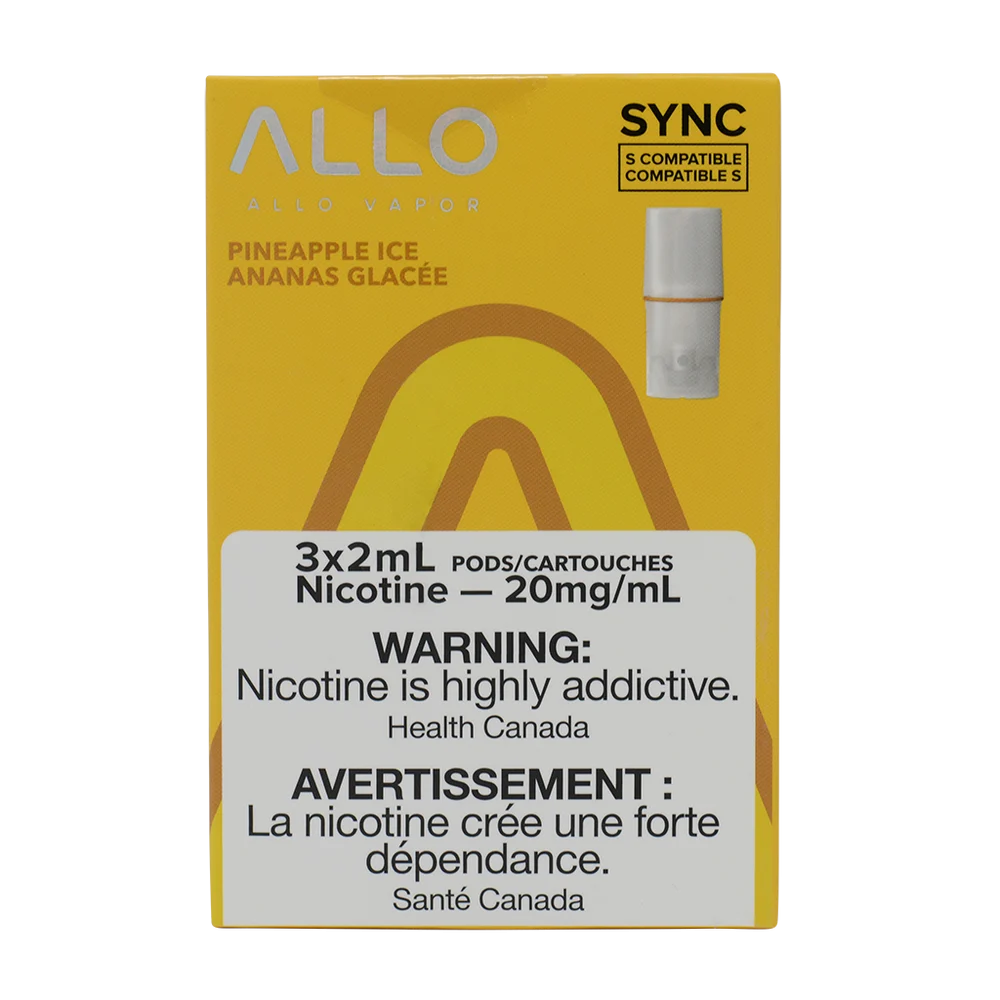 Allo Sync Pod Pineapple Ice 20mg 3/Pk