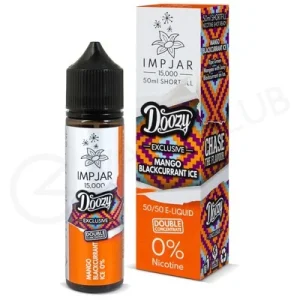 Mango Blackcurrant Ice Shortfill E-Liquid by Imp Jar & Doozy 50ml